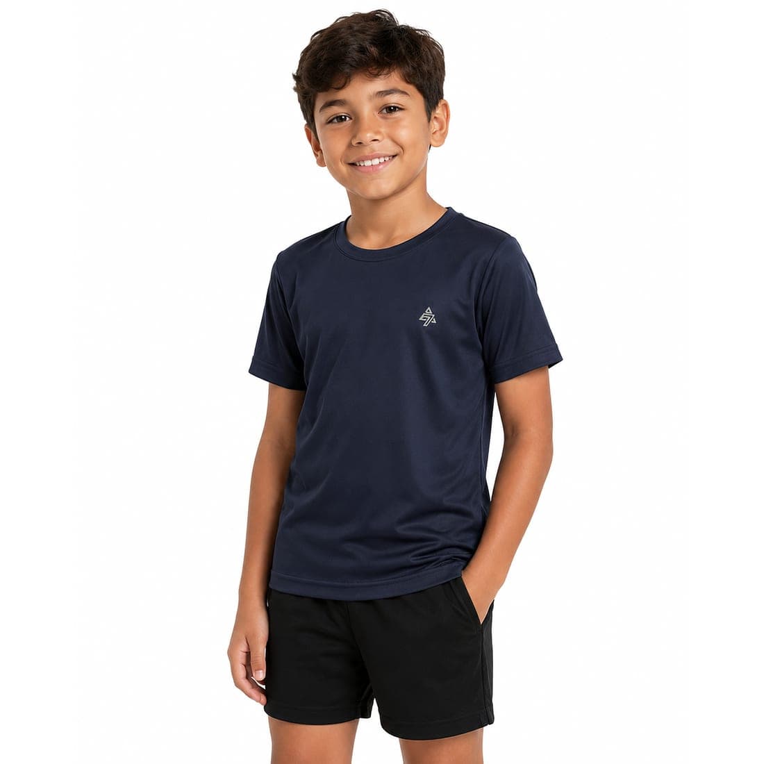 Camiseta Dry-Fit Azul Marinho — imagem 1